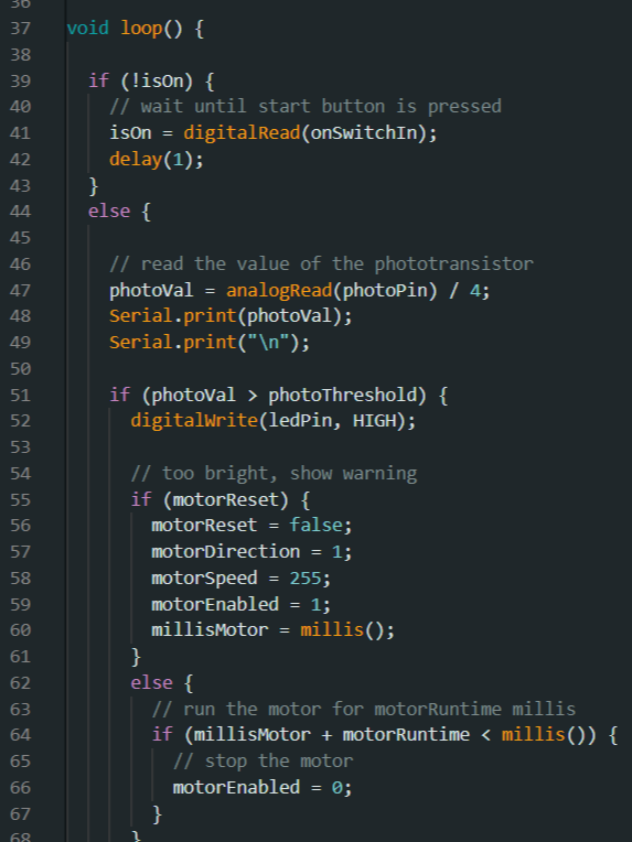 Project 1 code